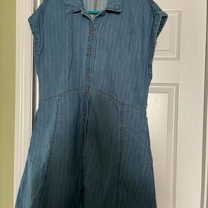 Universal Thread Blue Denim Mini Dress